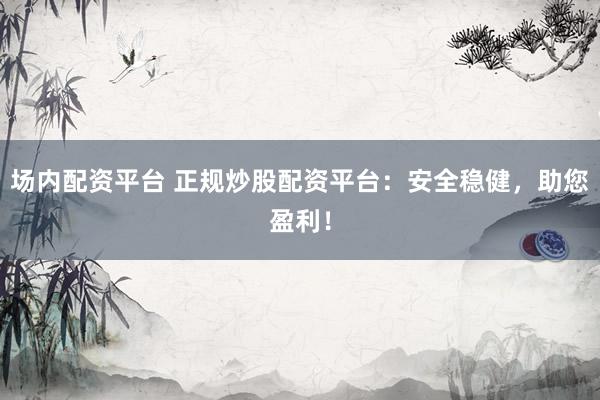 场内配资平台 正规炒股配资平台：安全稳健，助您盈利！