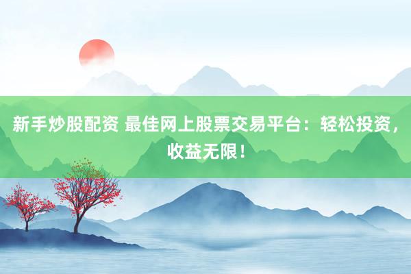 新手炒股配资 最佳网上股票交易平台：轻松投资，收益无限！