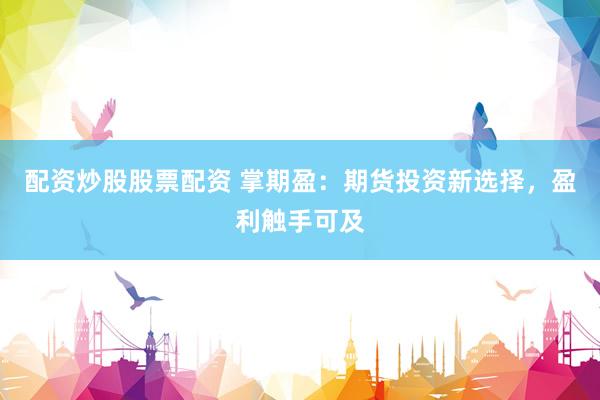 配资炒股股票配资 掌期盈：期货投资新选择，盈利触手可及